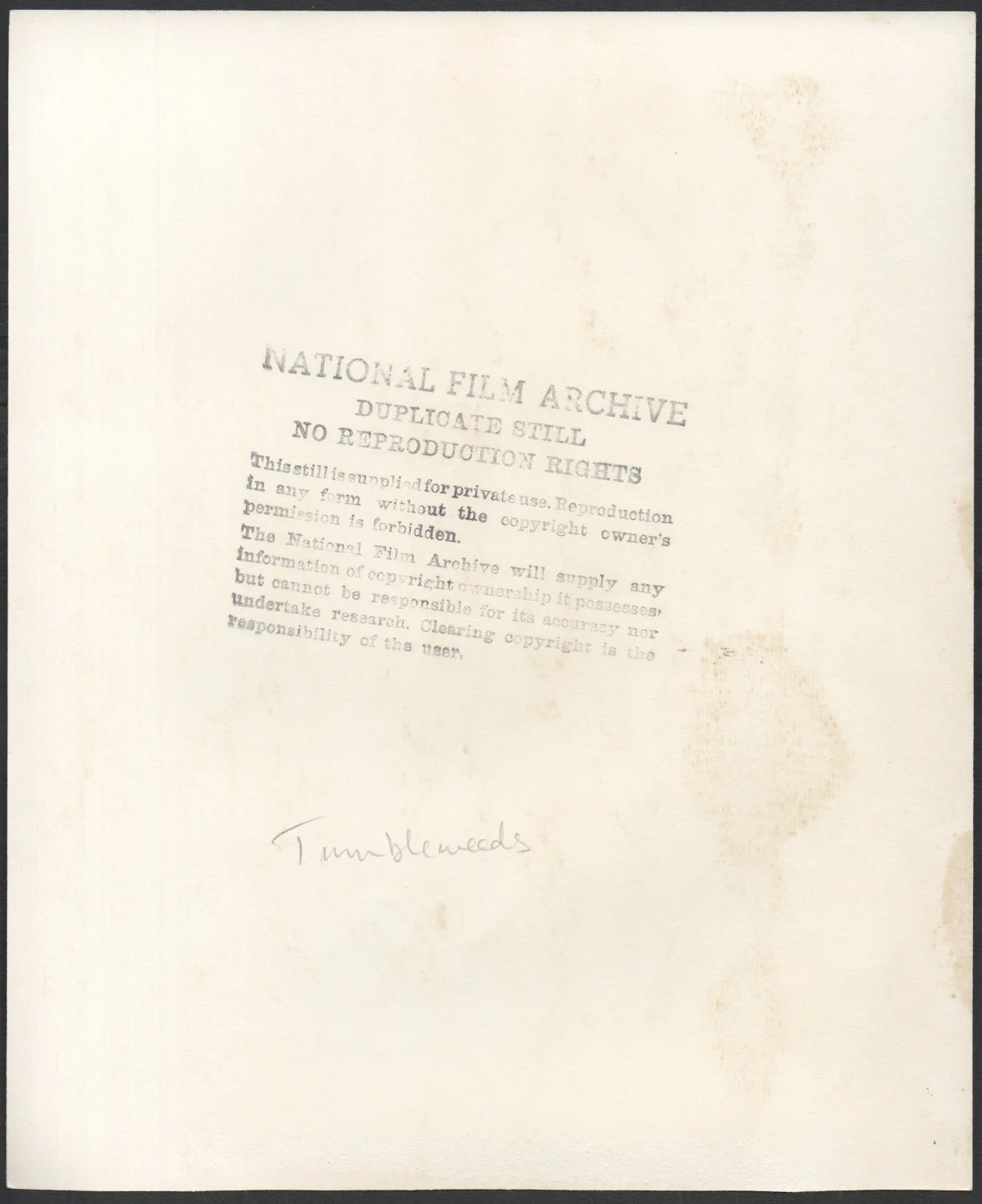 TUMBLEWEEDS 1925 King Baggot William S. Hart STILL, image 2