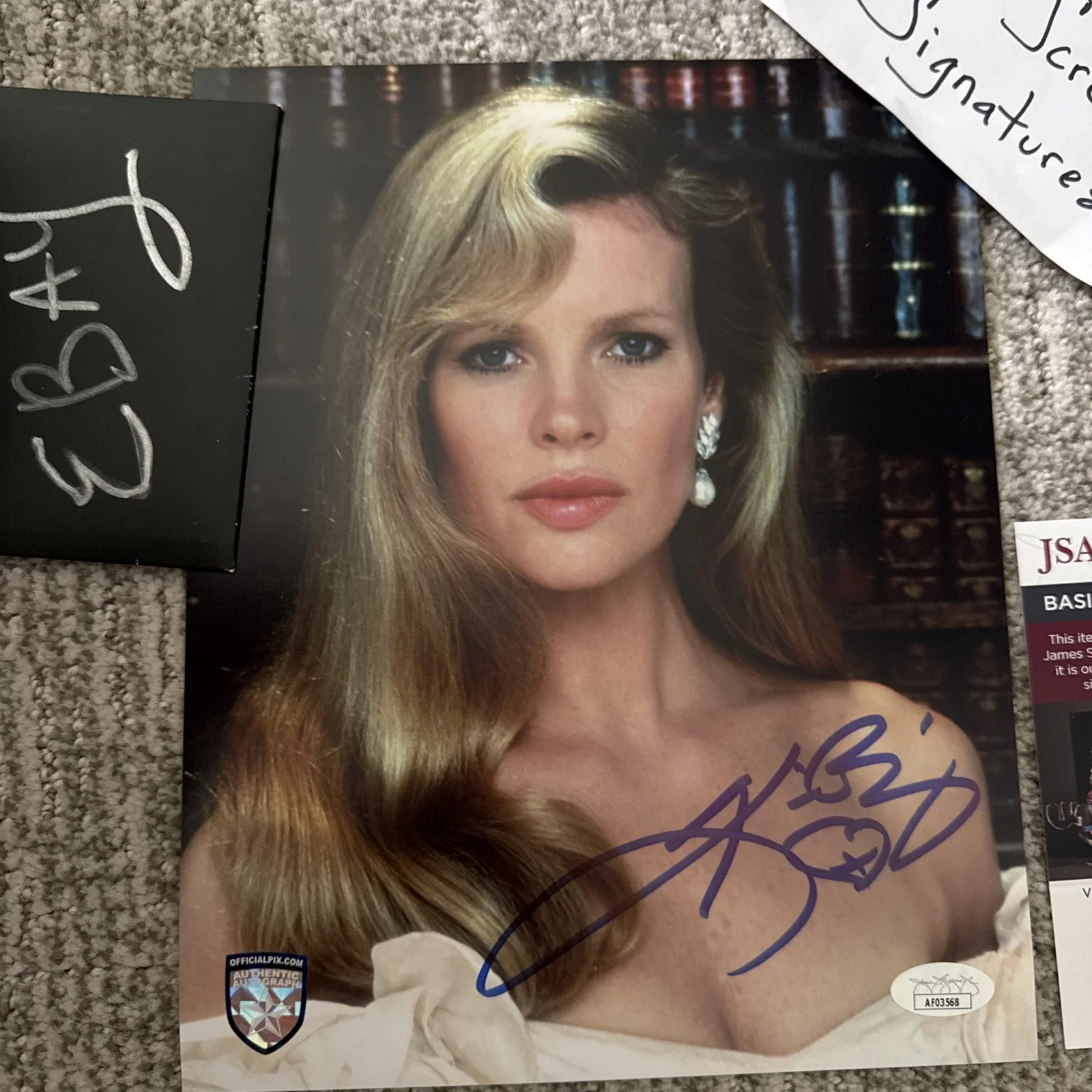 Kim Basinger SIGNED AUTOGRAPHED 8x10 PHOTO JSA Batman, image 2