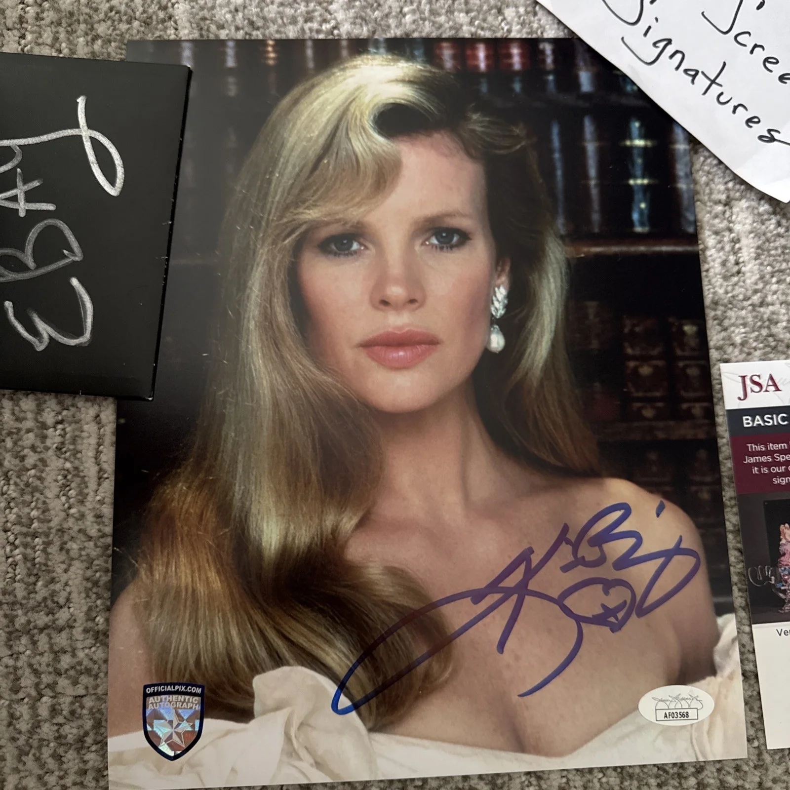 Kim Basinger SIGNED AUTOGRAPHED 8x10 PHOTO JSA Batman, image 5