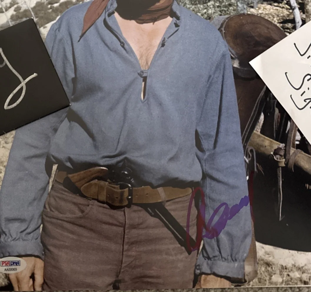 Clint Eastwood — Clint Eastwood In-Person 11x14 Signed PHOTO COA PSA PSA/DNA, изображение 3
