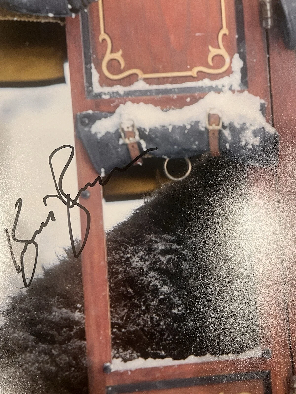 Kurt Russell — KURT RUSSELL SIGNED AUTOGRAPH 11x14 PHOTO THE HATEFUL EIGHT BECKETT COA, изображение 2