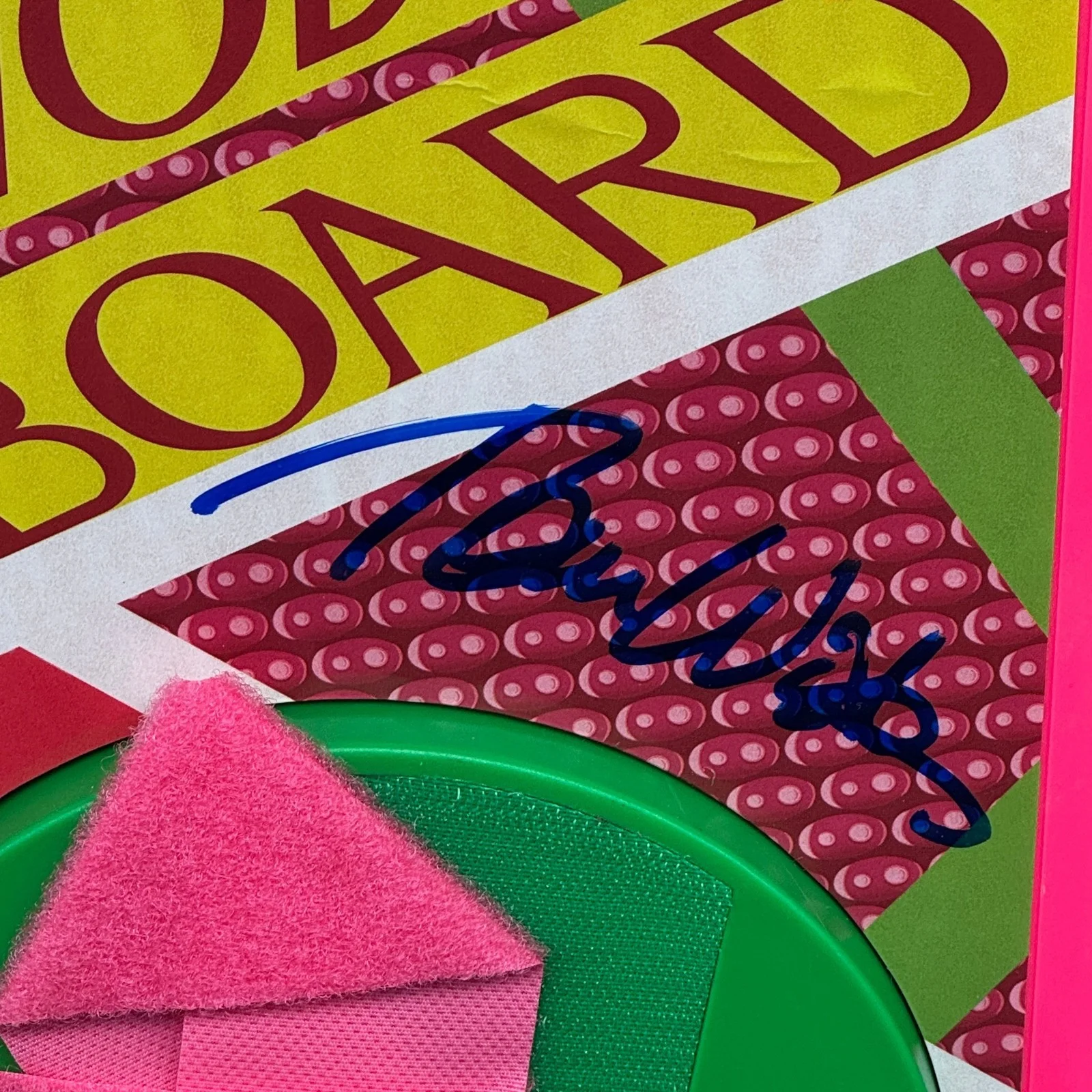 Michael J Fox, Christopher Lloyd, Lea Thompson, Tom Wilson — Michael J. Fox Christopher Lloyd Thompson Wilson Cast Signed Hoverboard Beckett, image 4
