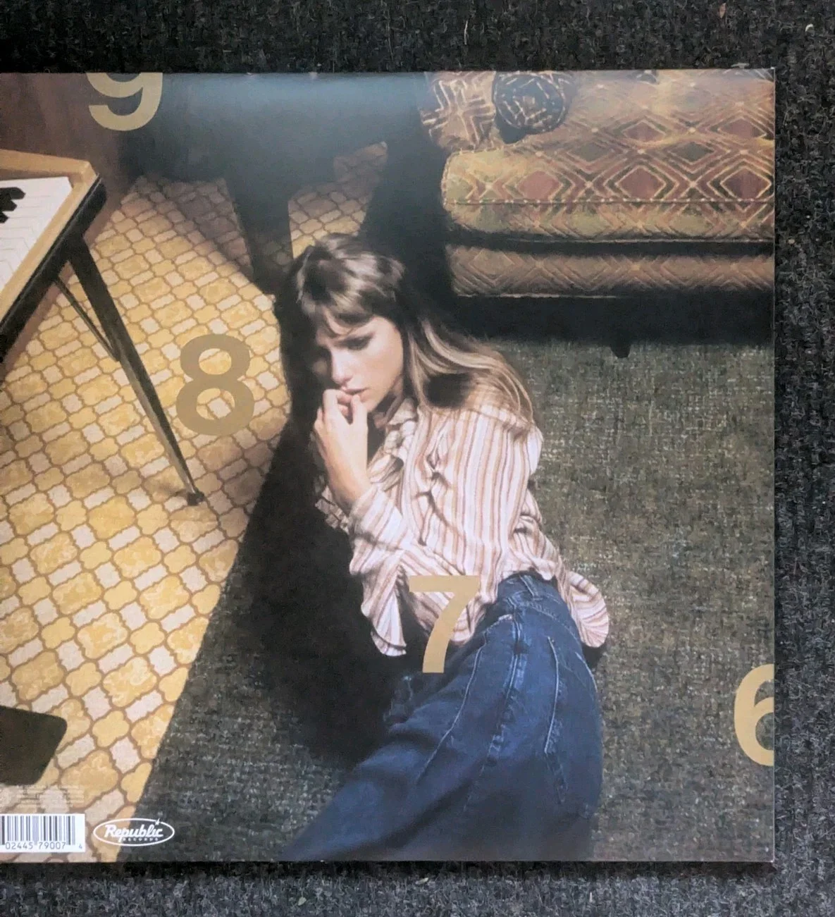Taylor Swift Midnights Mahogany Hand Signed Vinyl, image 2