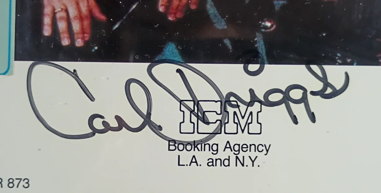 Paul Revere And The Raiders Signed Photo with Concert Tickets From 1992-1993., изображение 3