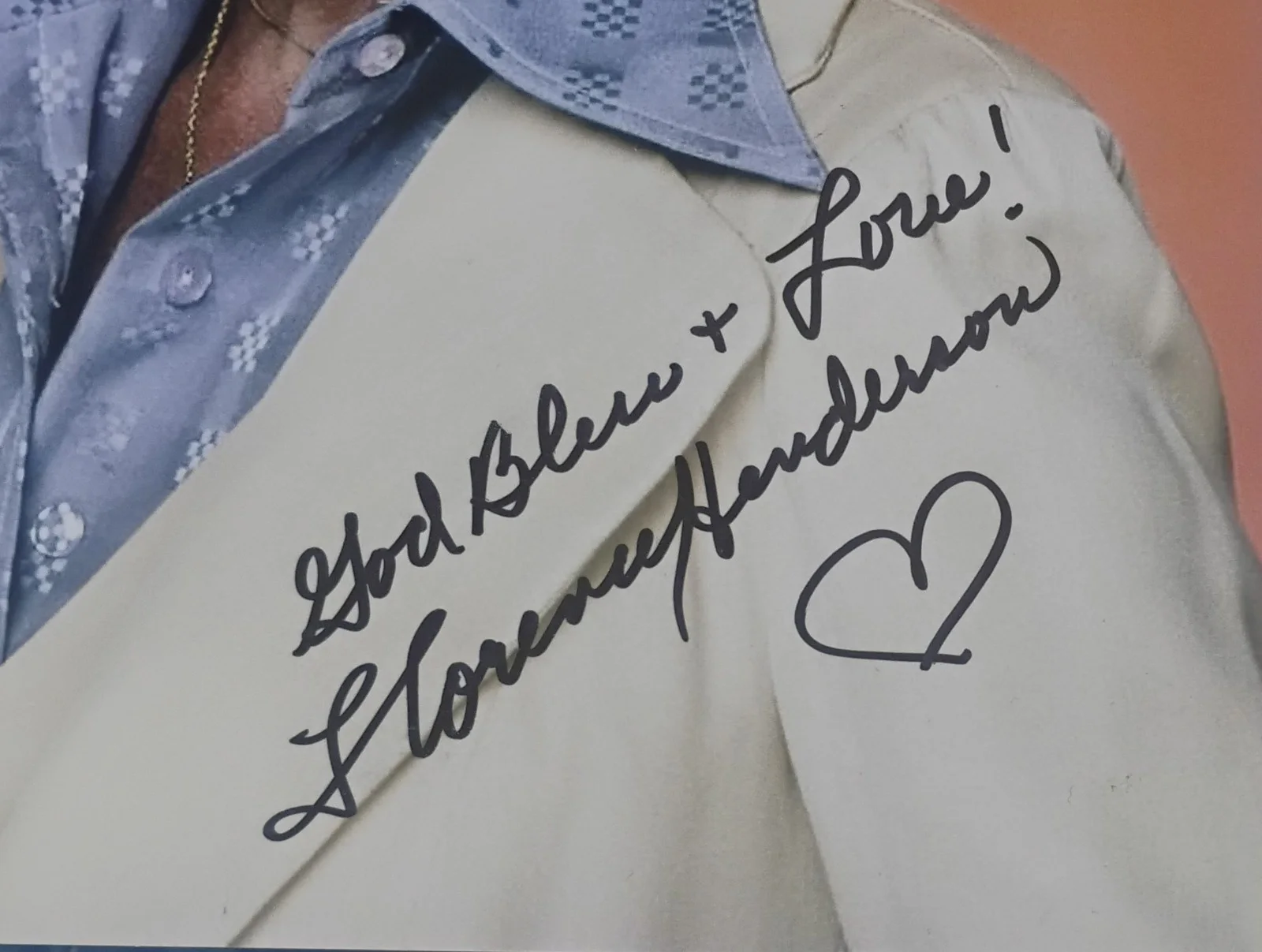Florence Henderson Hand Signed 8x10 Photo PSA COA The Brady Bunch NO US TARIFFS, image 3
