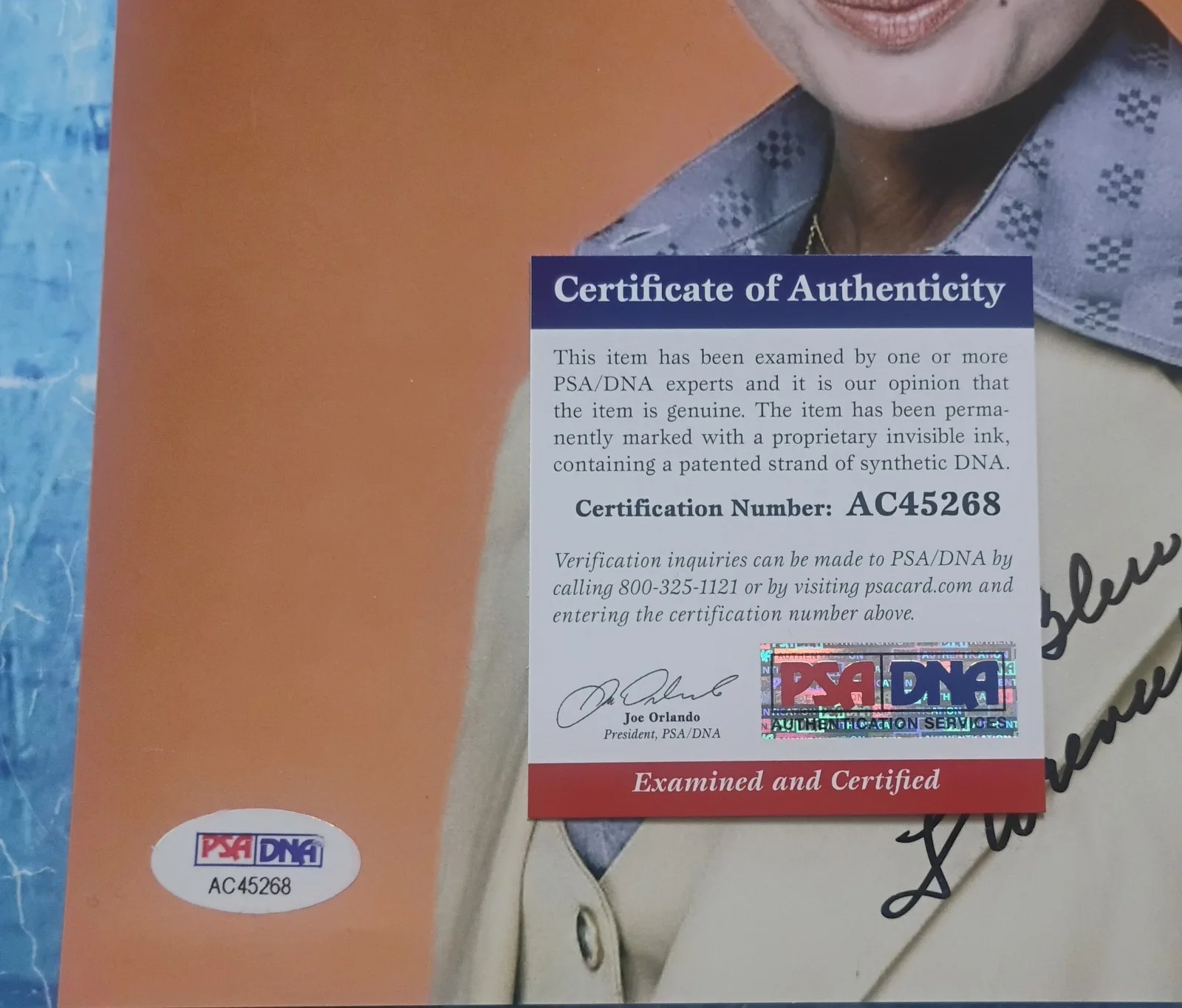 Florence Henderson Hand Signed 8x10 Photo PSA COA The Brady Bunch NO US TARIFFS, image 4