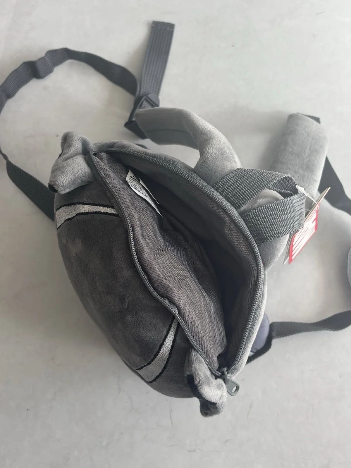 MINISO Marvel Black Panther Plush Toy Backpack Bag NEW with Tags, image 4
