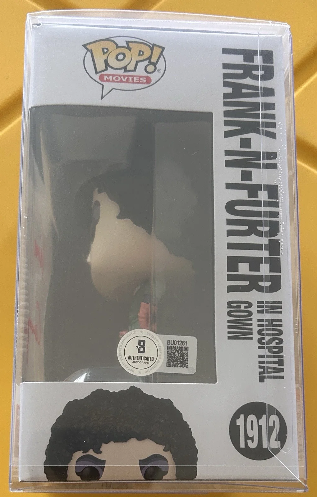 Tim Curry — Tim Curry Signed Funko #1912 Frank-N-Furter The Rocky Horror Picture Beckett COA, изображение 2