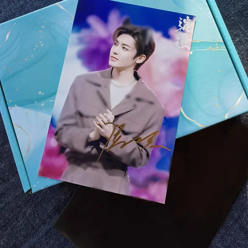 侯明昊 Hou Minghao Tan Songyun Signed Photo Autograph Photo 6', изображение 2