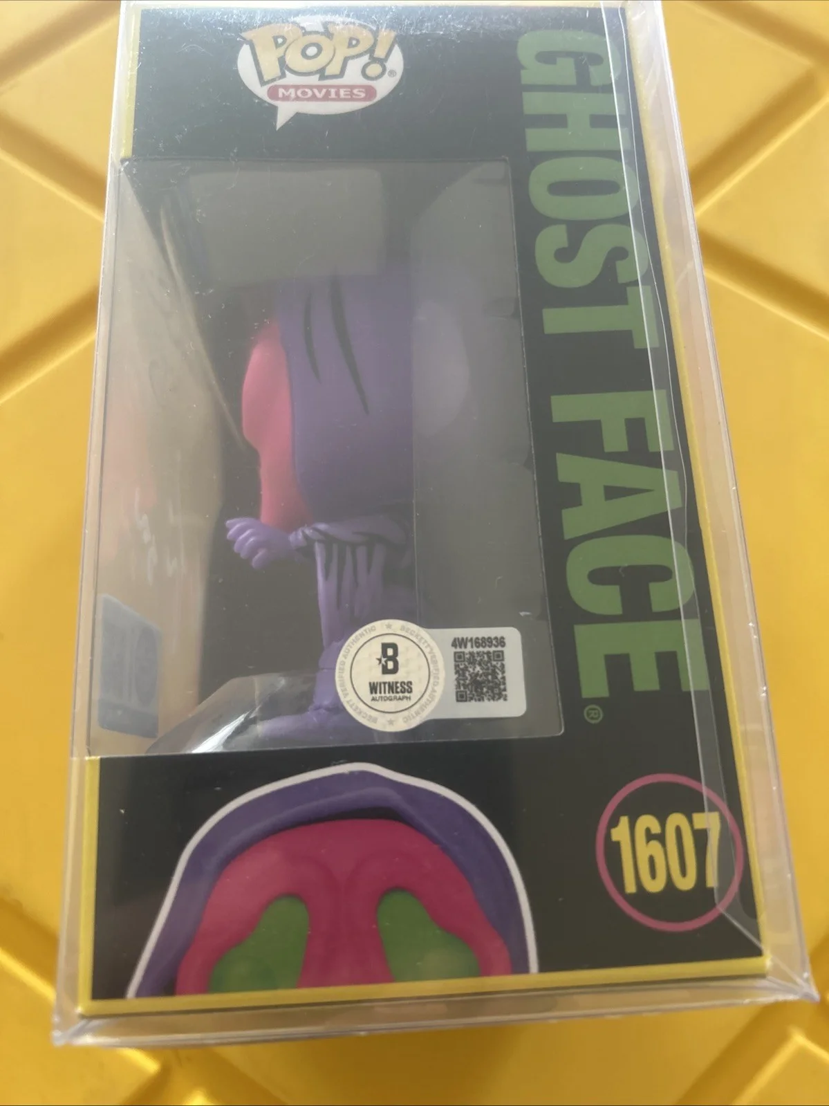 Skeet Ulrich & Matthew Lillard Signed Ghost Face Funko. Beckett COA. Scream, image 2