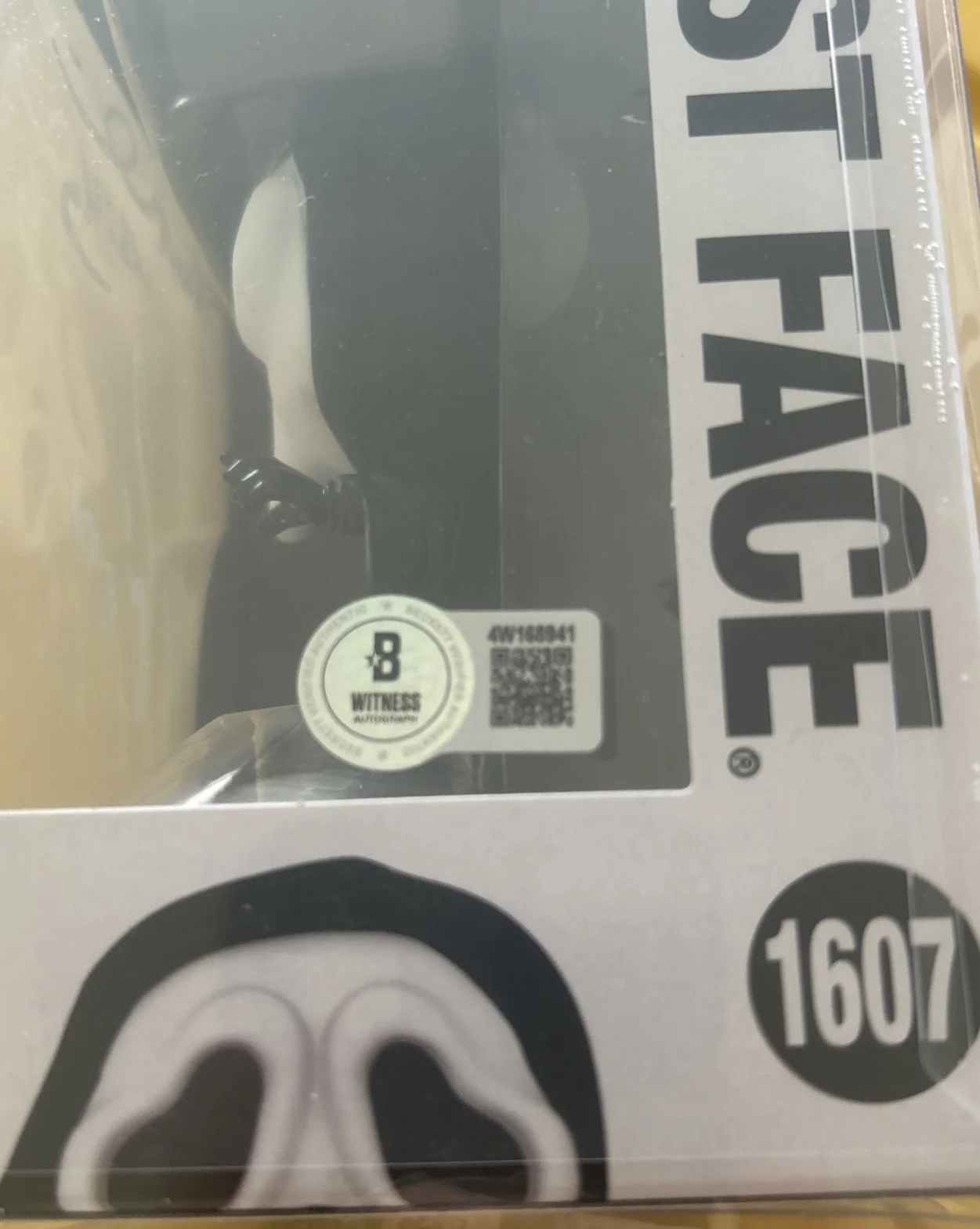 Skeet Ulrich & Matthew Lillard Signed Ghost Face Funko. Beckett COA. Scream, image 2