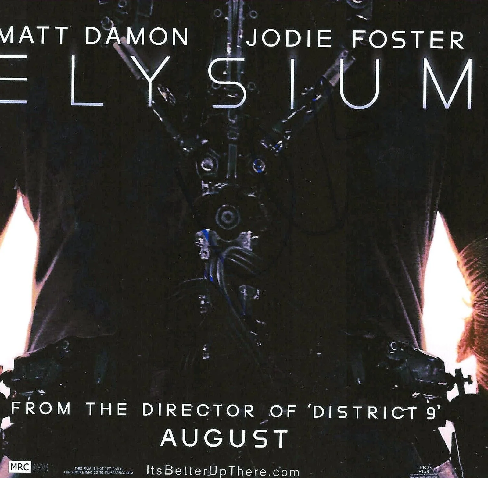Matt Damon — Matt Damon signed Elysium 8x10 photo In Person. Jason Bourne - Proof, изображение 2