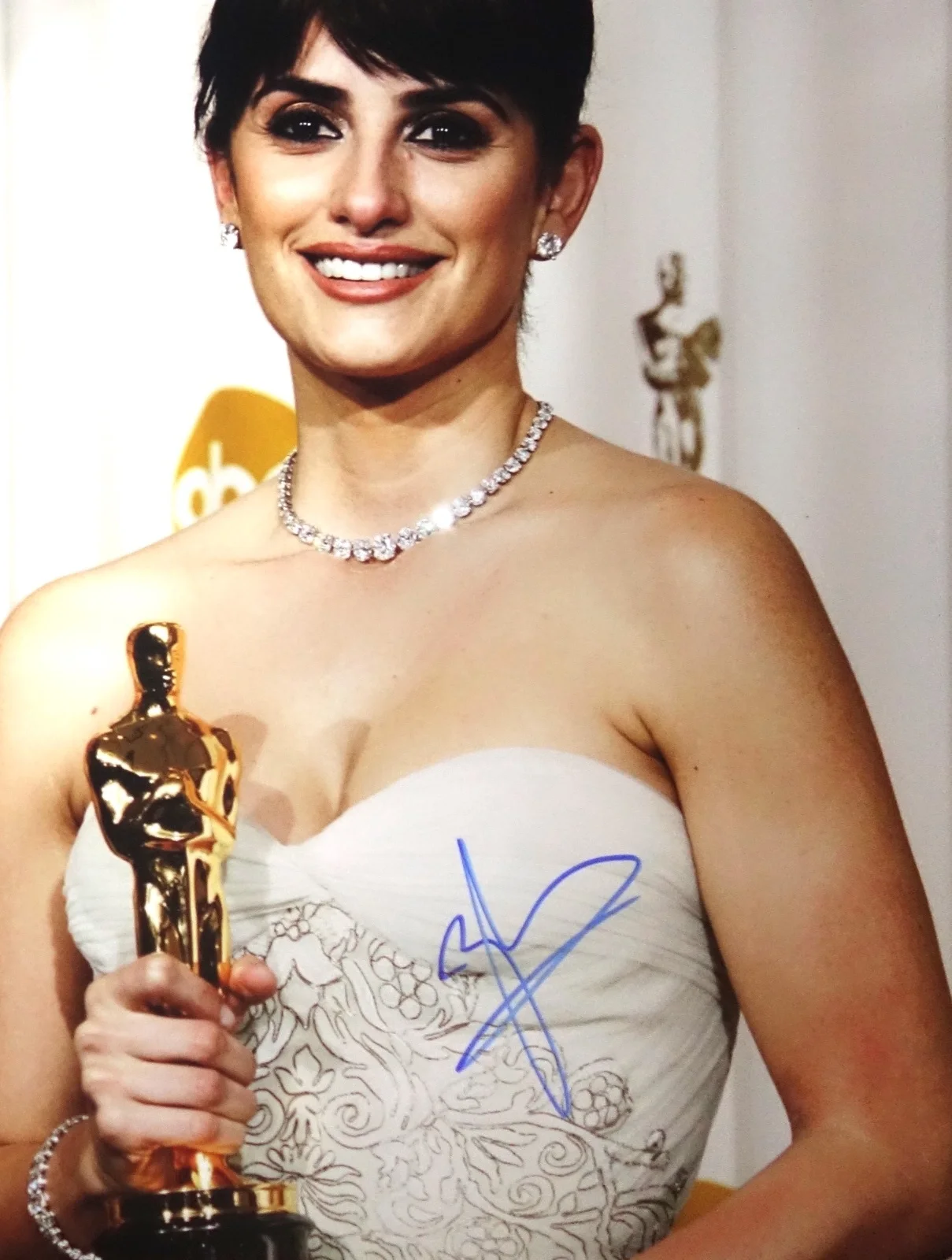 Penelope Cruz — Penelope Cruz signed Sexy 11x14 Big photo - Oscar Winner, изображение 2