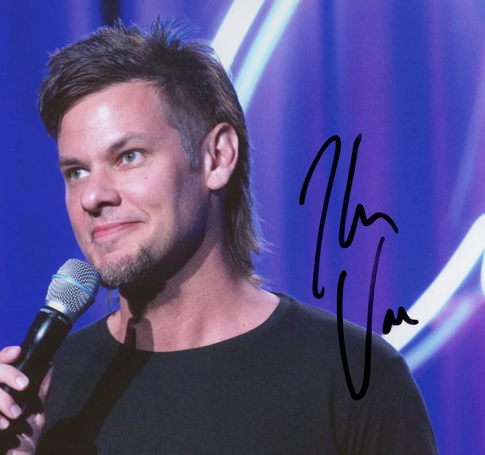Theo Von — Theo Von signed 8x10 Photo EXACT PROOF g RAT KING This Past Weekend ACOA COA, image 5