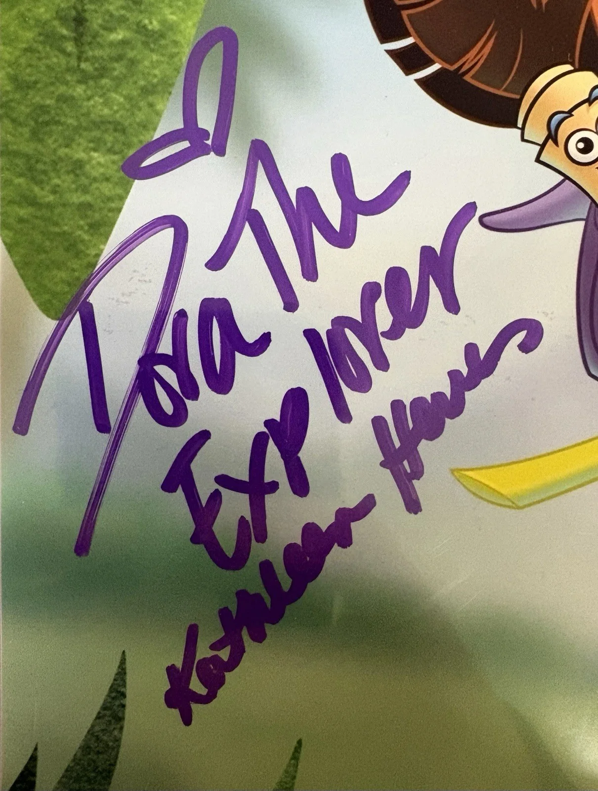 Kathleen Herles — Kathleen Herles Dora The Explorer 8x10 Signed Photo JSA Certified Autograph, изображение 2