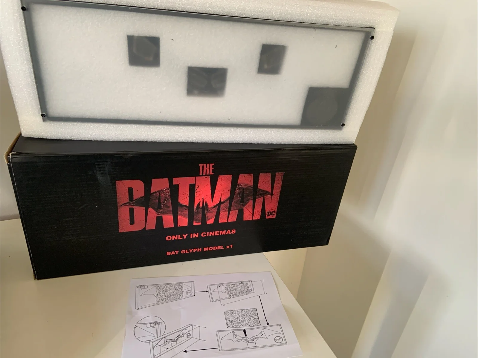 The Batman Rare Press Kit Bat Glyph, image 3