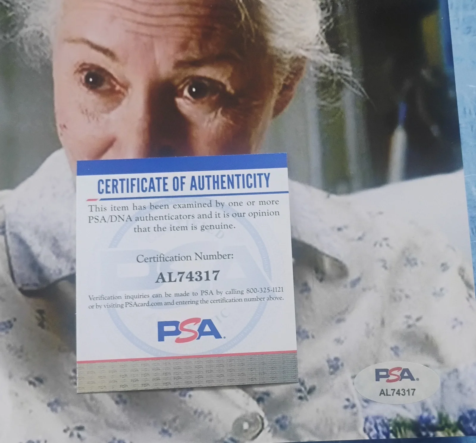Rosemary Harris Hand Signed 8x10 Photo PSA COA Spiderman NO US TARIFFS, image 4
