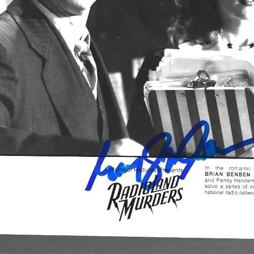 origHand signed 8 x 10 photo of Mary Stuart Masterson in "Radioland Murders", изображение 2