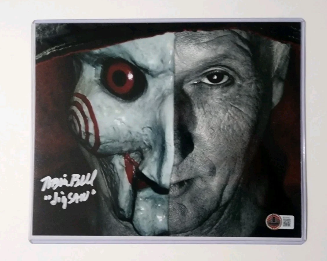 Tobin Bell — Tobin Bell Saw Jigsaw Signed Autographed 8x10 Photo Beckett Witnesed