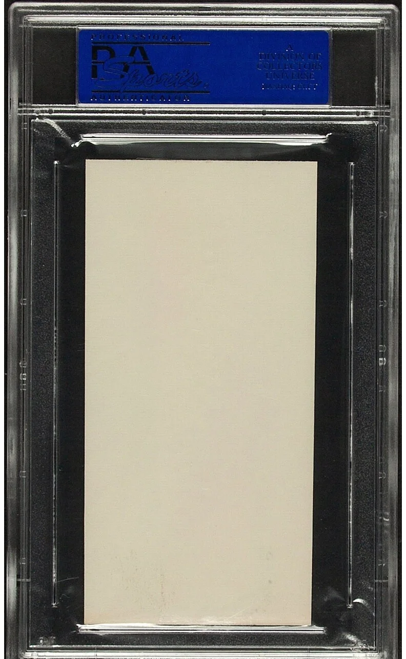 George Marshall Signed Cut, PSA/DNA Authentic, image 2