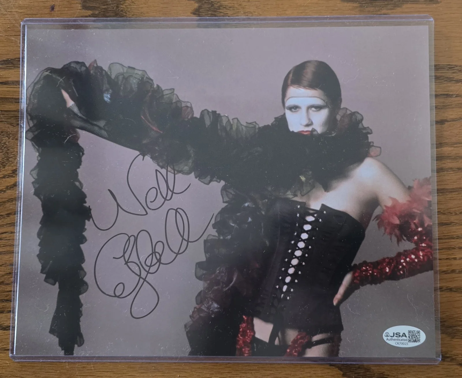 Nell Campbell — Rocky Horror Picture Show - Columbia 8x10 photo signed by Nell Campbell JSA COA