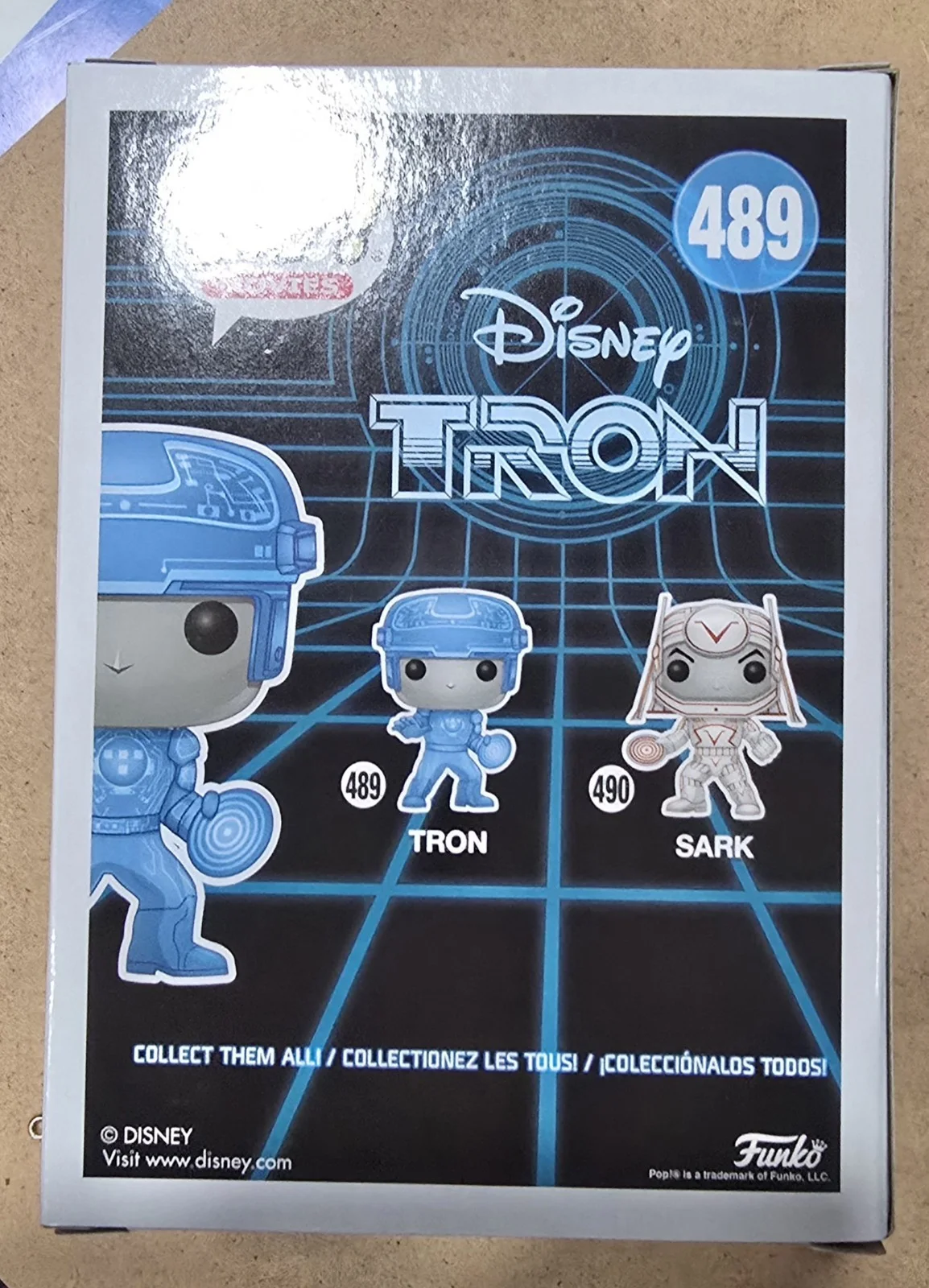 Bruce Boxleitner — Bruce Boxleitner Signed Tron Funko Pop Glow In The Dark Actor OC Celebrity COA, image 2