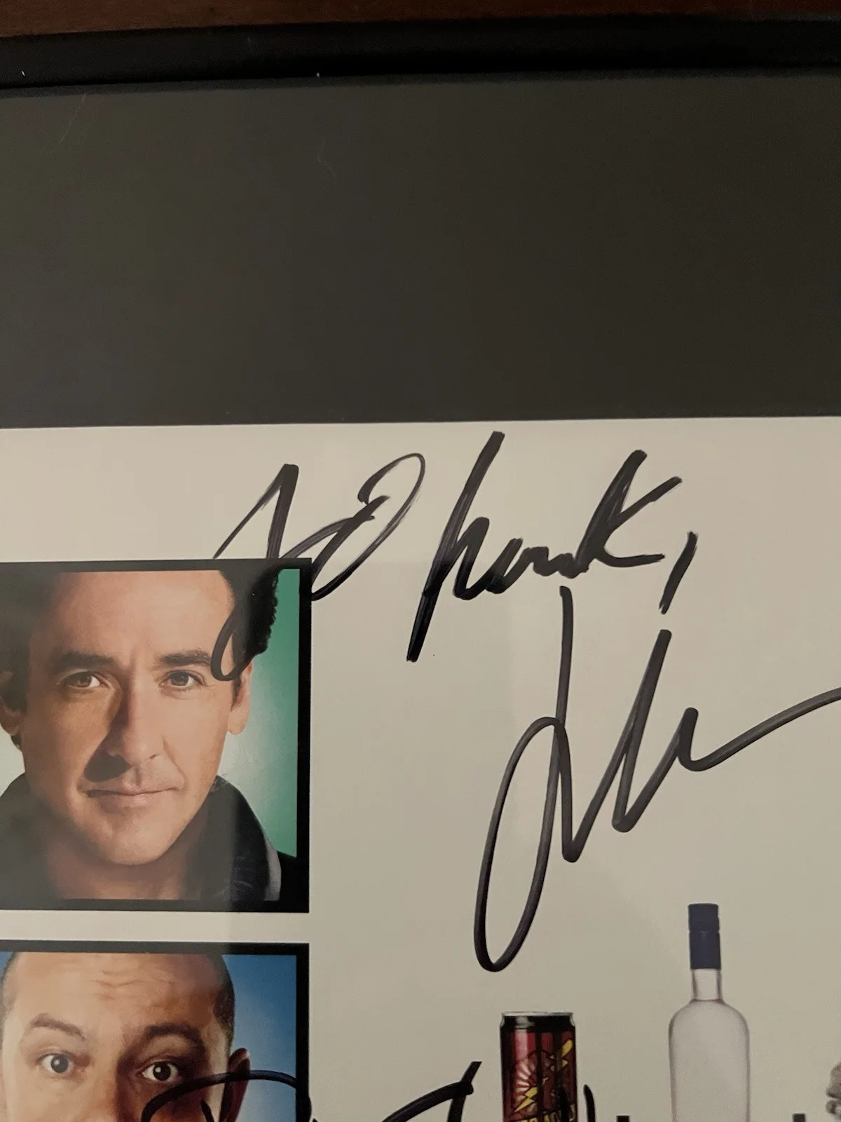 John Cusack, Rob Corddry, Craig Robinson, Clark Duke — Hot Tub Time Machine Autographed By Cast, Mini Poster, Framed 16 X 22,, image 3