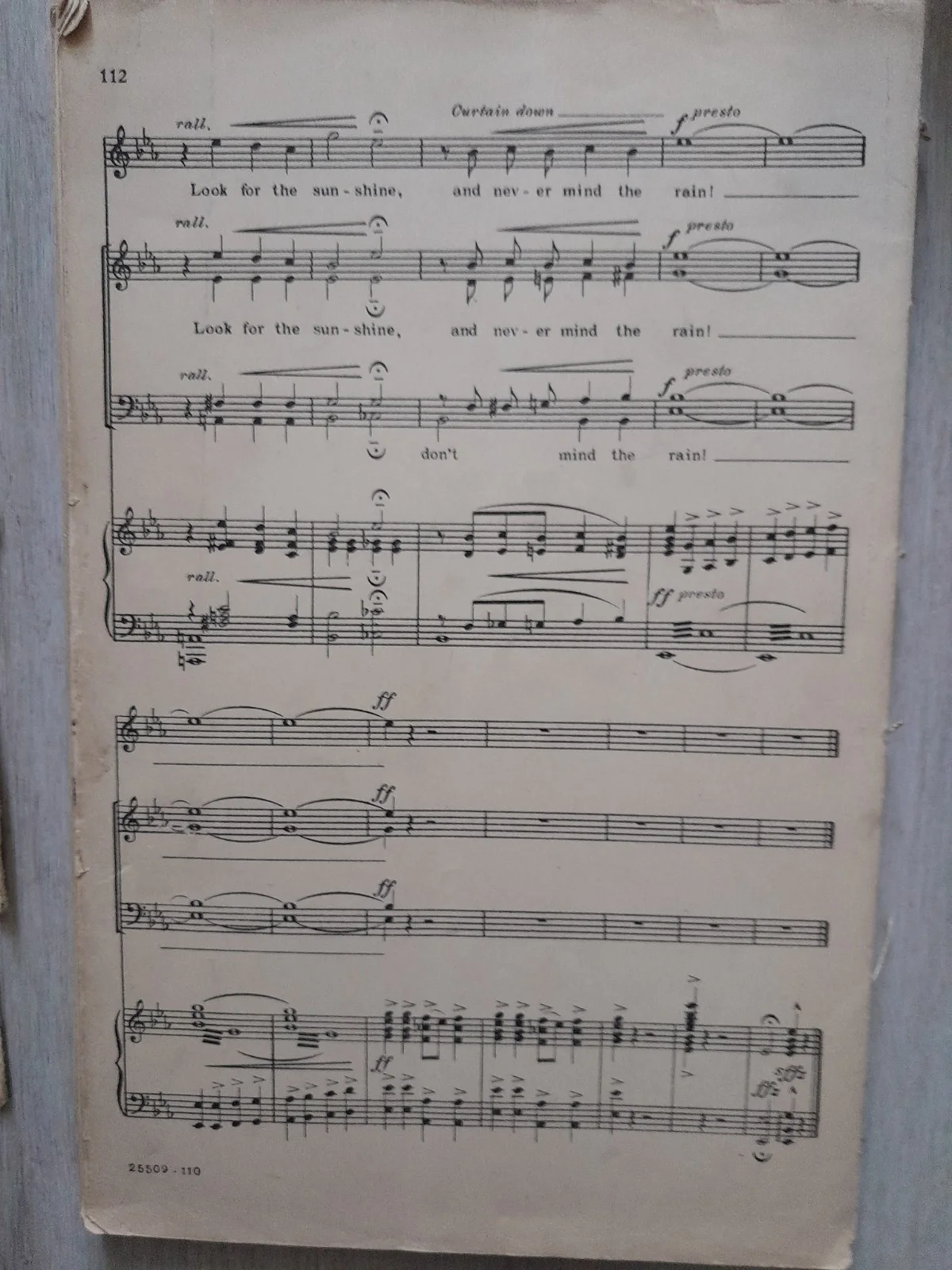 Cast — 1942 Signed "Crocodile Island" Theater Musical Score & Script, image 5