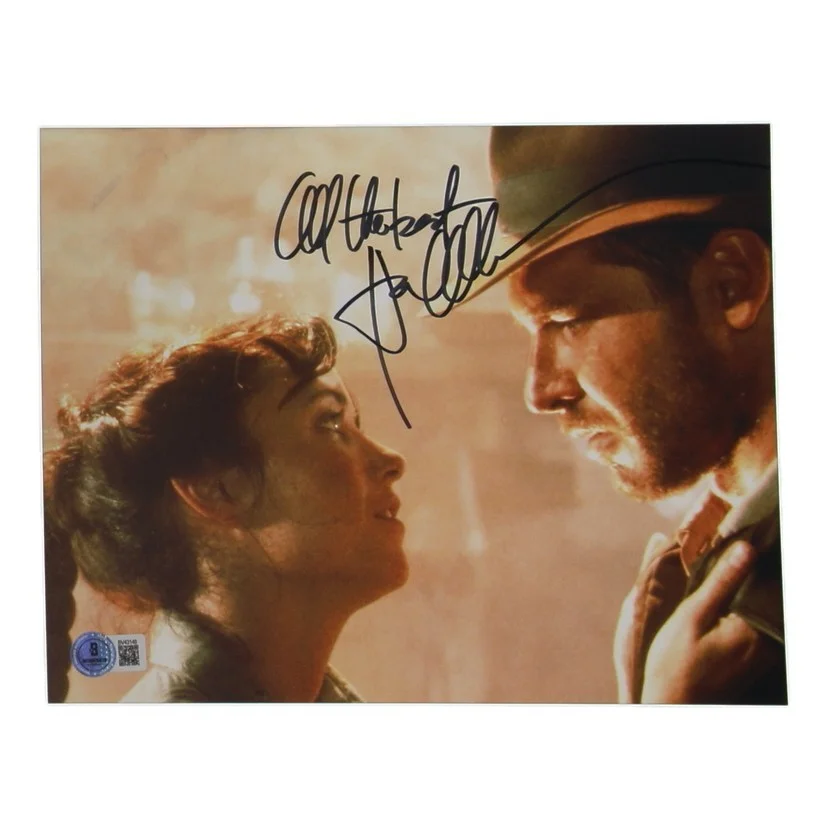 Karen Allen — Karen Allen Signed Indiana Jones Raiders of the Lost Ark 8x10 Photo Beckett