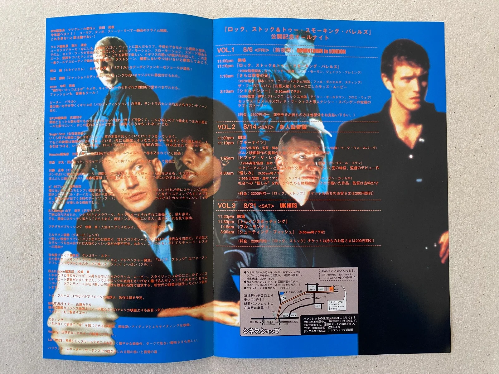 Lock Stock & Two Smoking Barrels -Original Japanese Chirashi Mini Poster 25x18cm, изображение 3