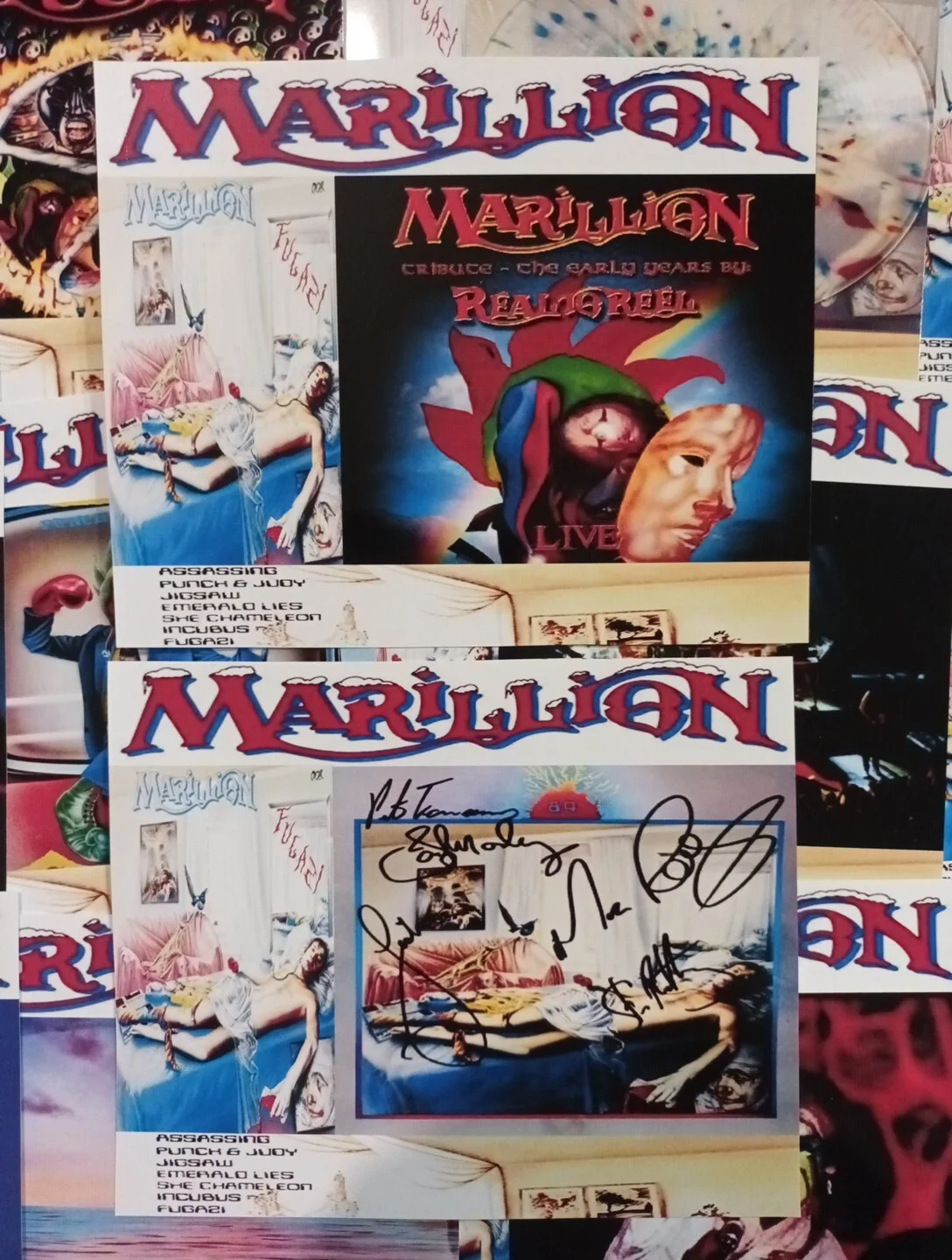 Marillion - Fugazi. 14 Unofficial 6x4ins Lobby Art Cards. New., изображение 2