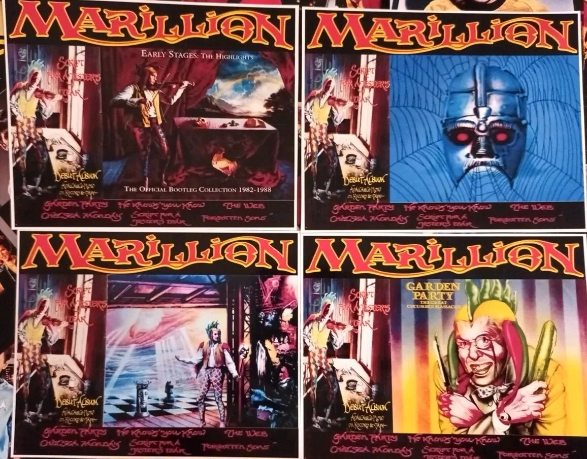 Marillion - Script For A Jester's Tear. 14 Unofficial 6x4ins Lobby Art Cards., image 5