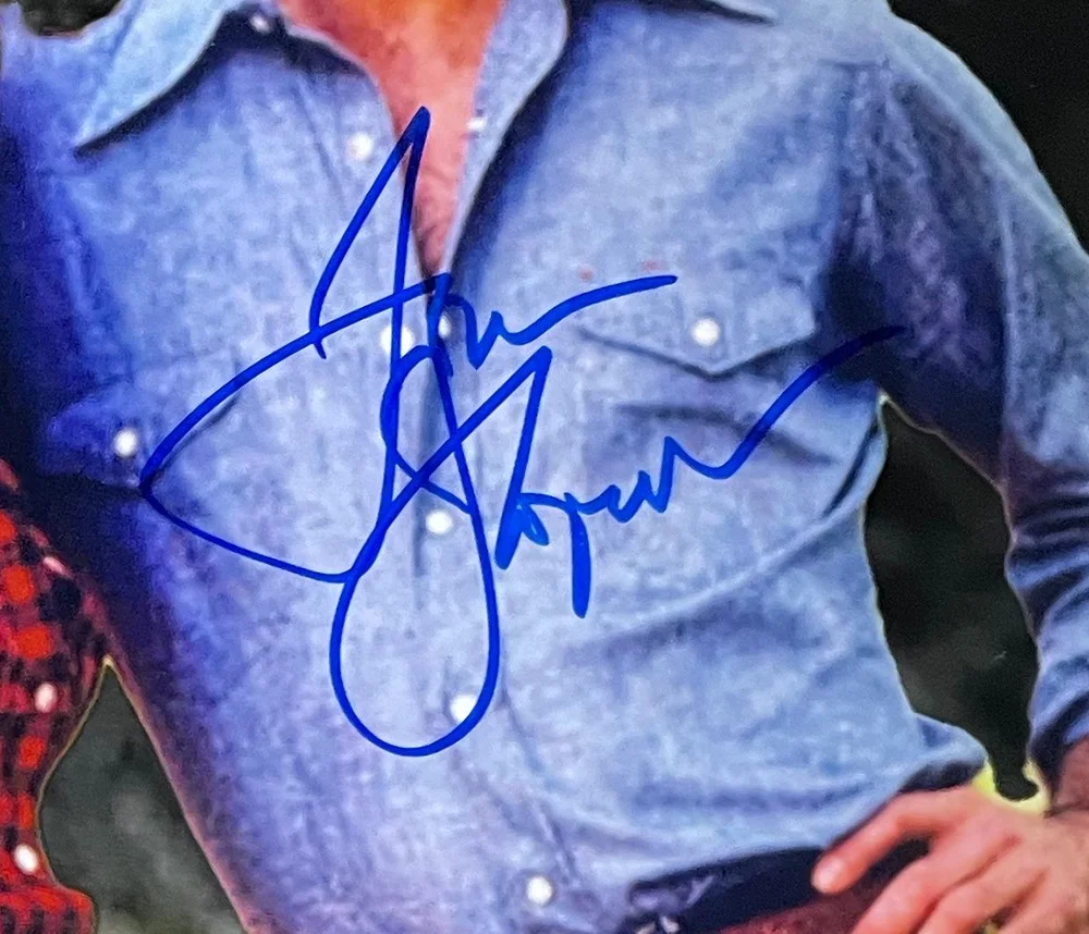 Tom Wopat, Catherine Bach, John Schneider — Tom Wopat John Schneider Catherine Bach Signed The Dukes of Hazzard 16x20 JSA, изображение 3