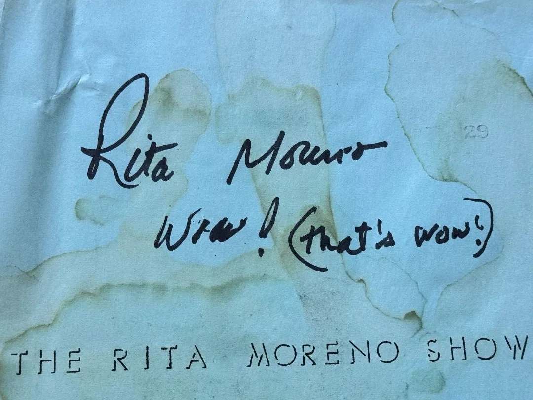 Rita Moreno — RITA MORENO SIGNED Original 'The Rita Moreno Show' 1977 TV Show Script, image 2