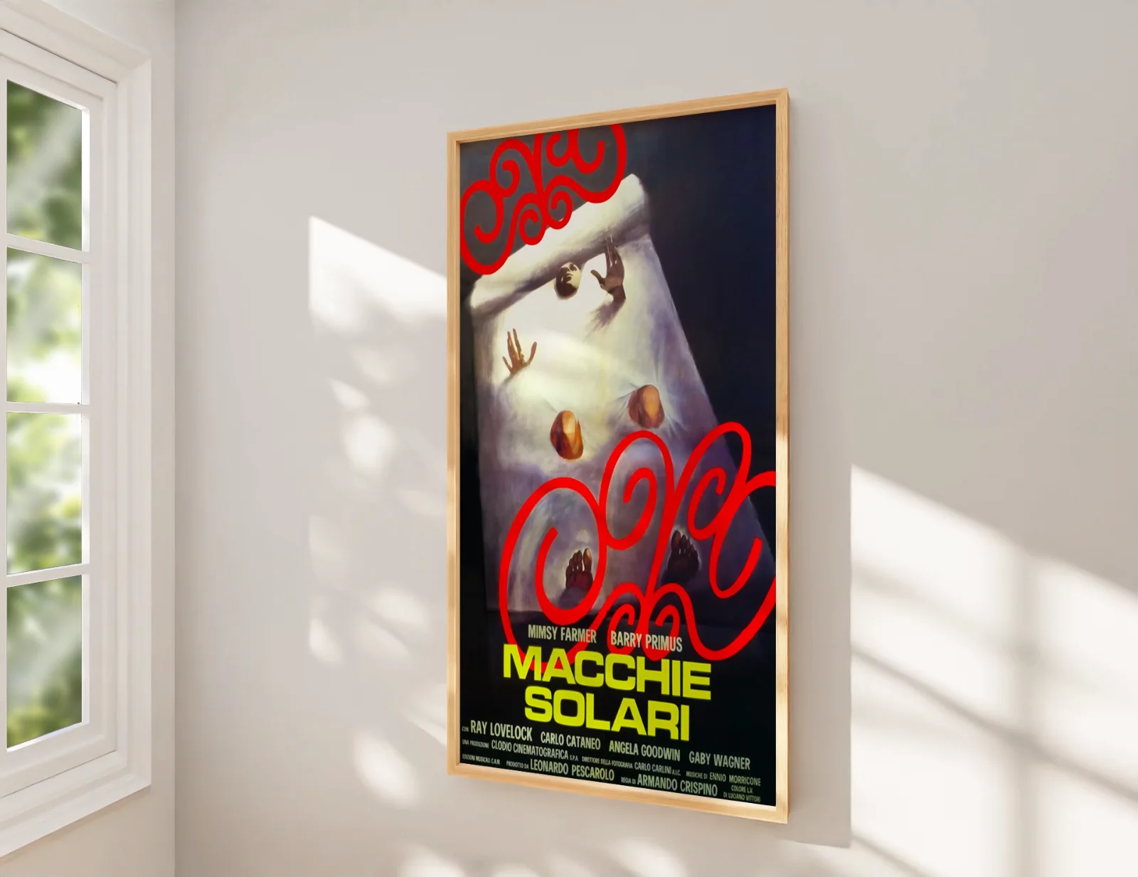 Macchie Solari (Autopsy) - 1975 Giallo Horror - Restored Soggettone Poster, image 2