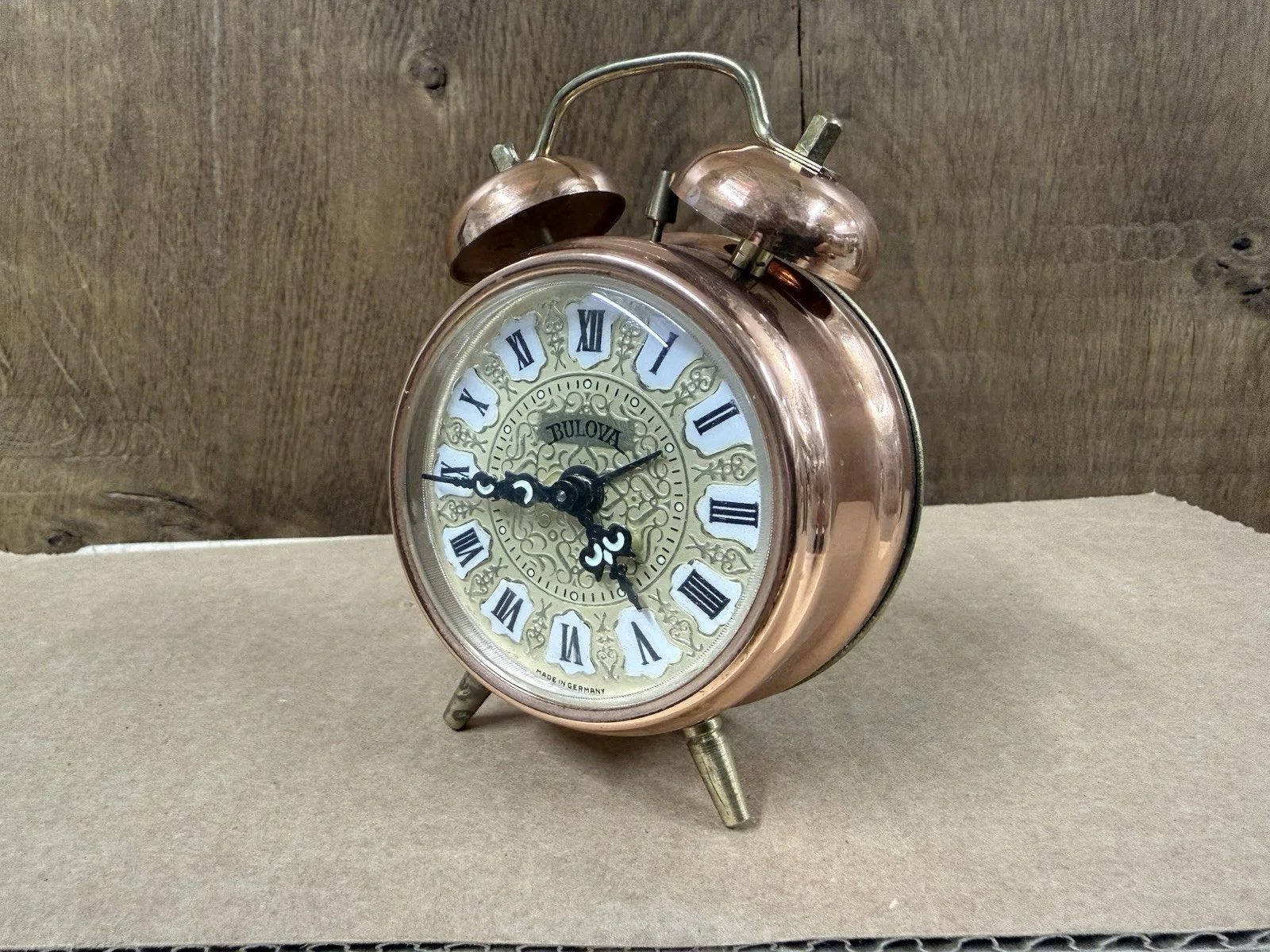 Back To The Future Bulova Vintage Clock Alarm Prop, image 5