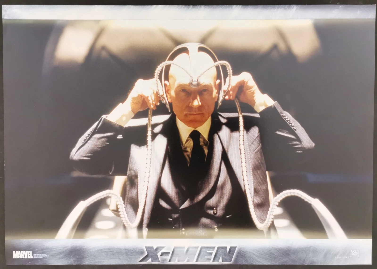X-MEN 2000 Patrick Stewart, Hugh Jackman, Ian McKellen GERMAN LARGE LOBBY SET, image 3