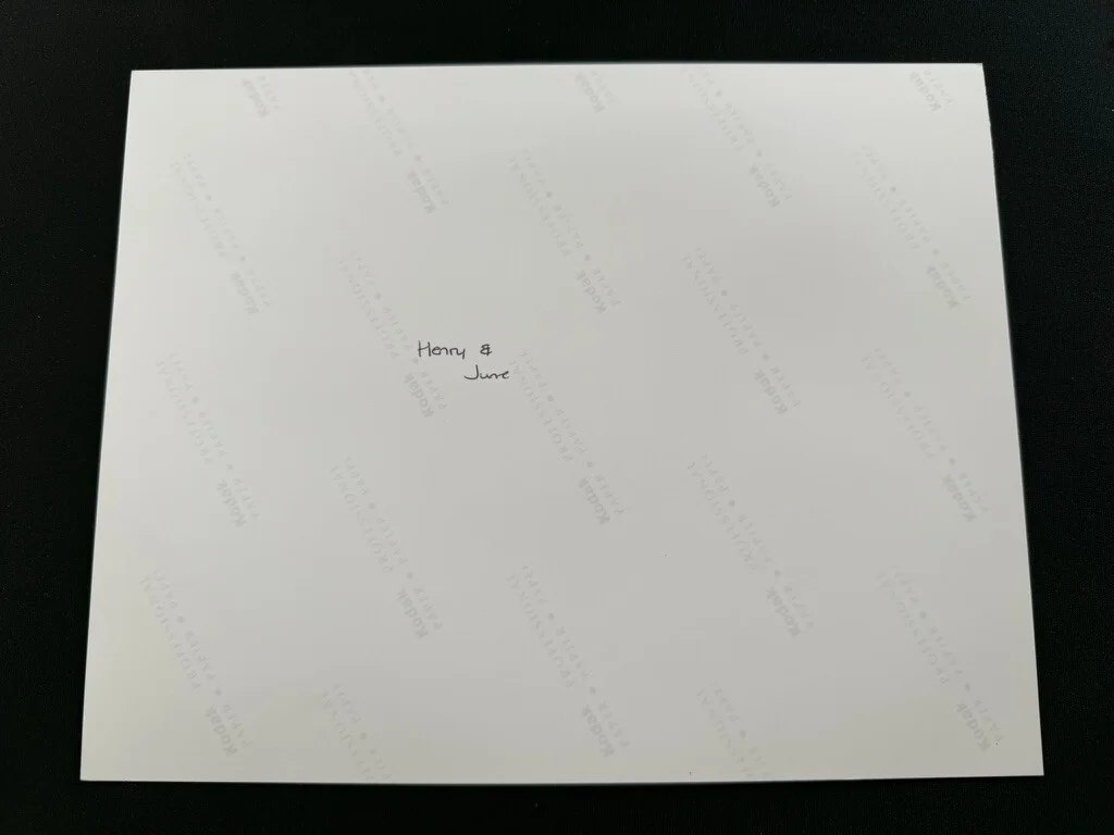 RARE A4 1990 Henry & June Press Scene Print (Uma Thurman Maria de Medeiros), изображение 2