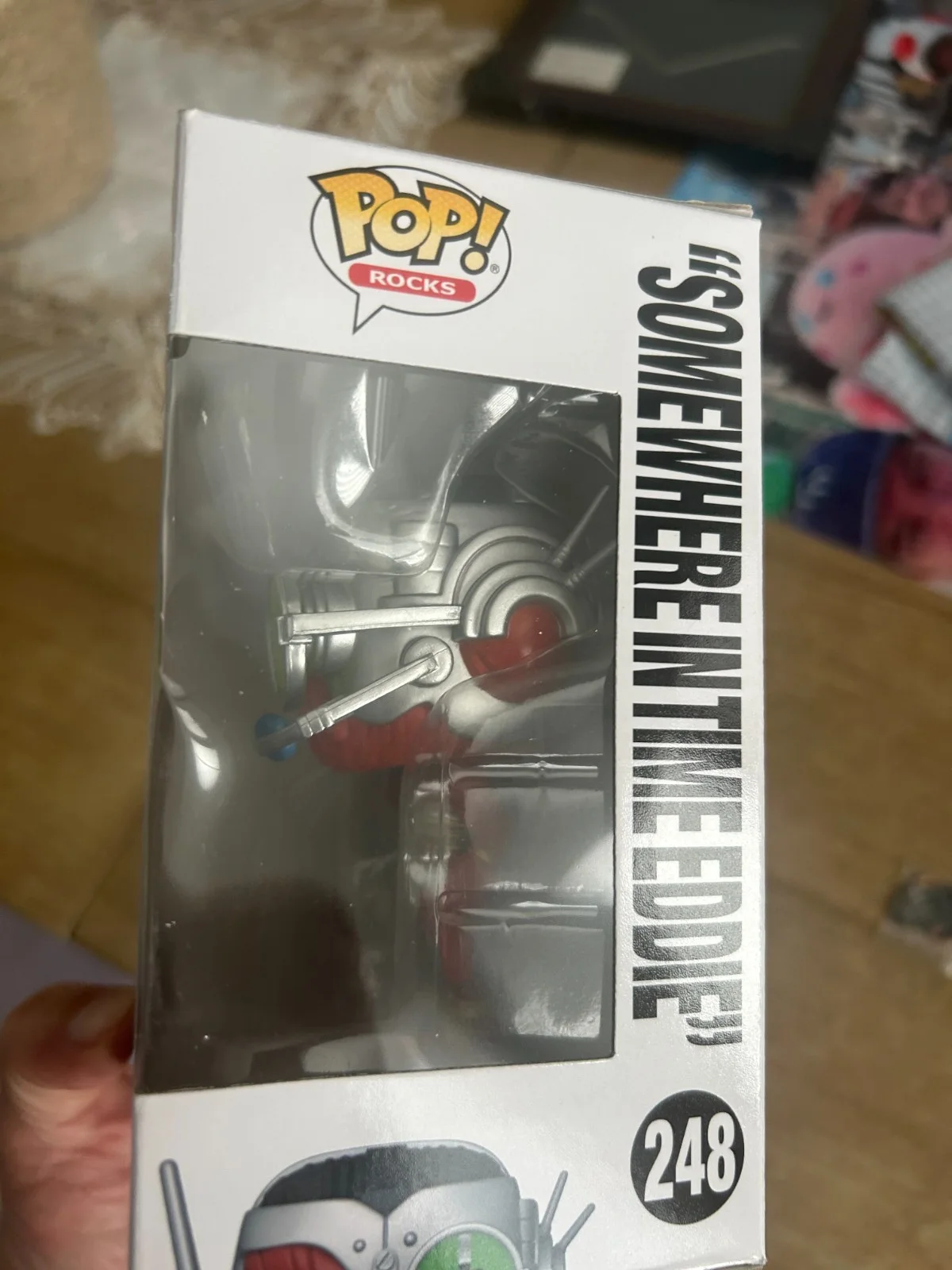 NICKO MCBRAIN SIGNED FUNKO POP IRON MAIDEN SOMEWHERE IN TIME EDDIE BEAUTIFUL '24, изображение 3