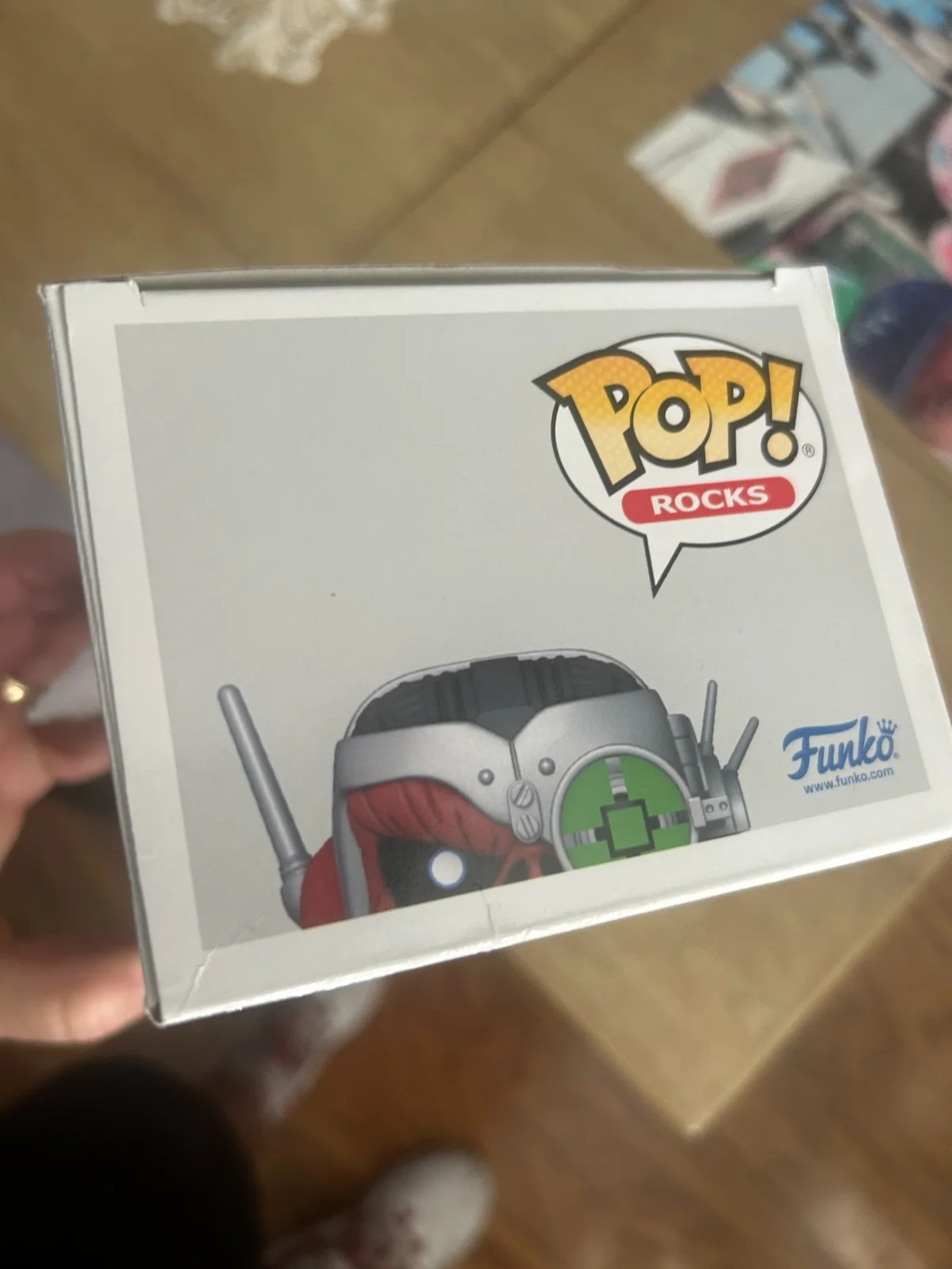 NICKO MCBRAIN SIGNED FUNKO POP IRON MAIDEN SOMEWHERE IN TIME EDDIE BEAUTIFUL '24, изображение 5