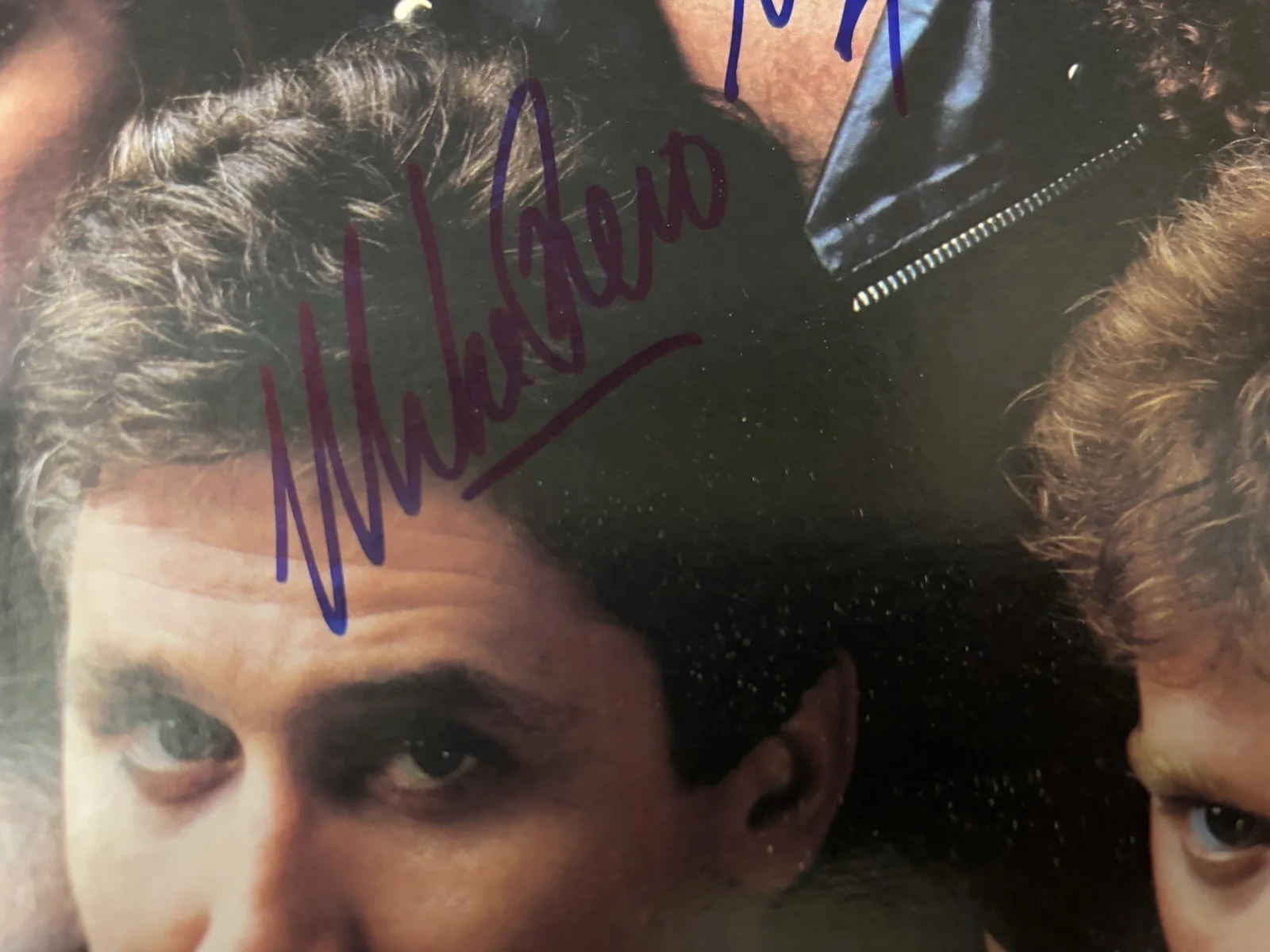 MIKE RENO, PAUL DEAN, DOUG JOHNSON, MATTHEW FRENETTE — LOVERBOY ALL 4 MEMBERS HAND SIGNED ALBUM COVER WITH VINYL 'KEEP IT UP", изображение 5