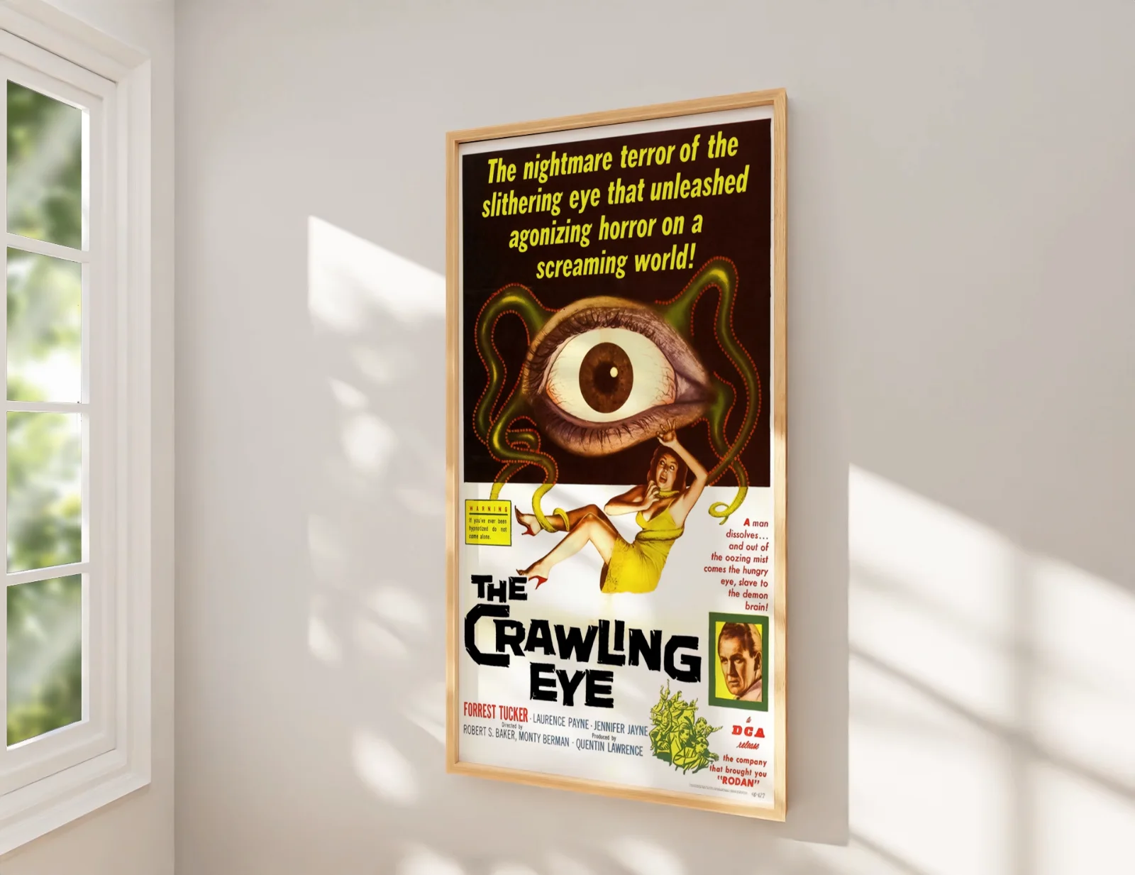 The Crawling Eye - 1958 sci-fi Film Restored 27.2" x 41" US One Sheet Poster, image 2