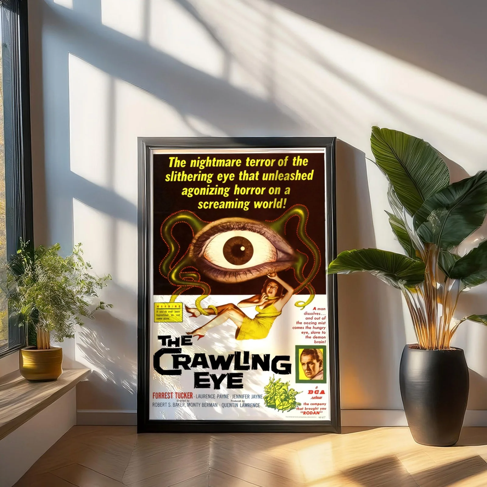 The Crawling Eye - 1958 sci-fi Film Restored 27.2" x 41" US One Sheet Poster, image 3
