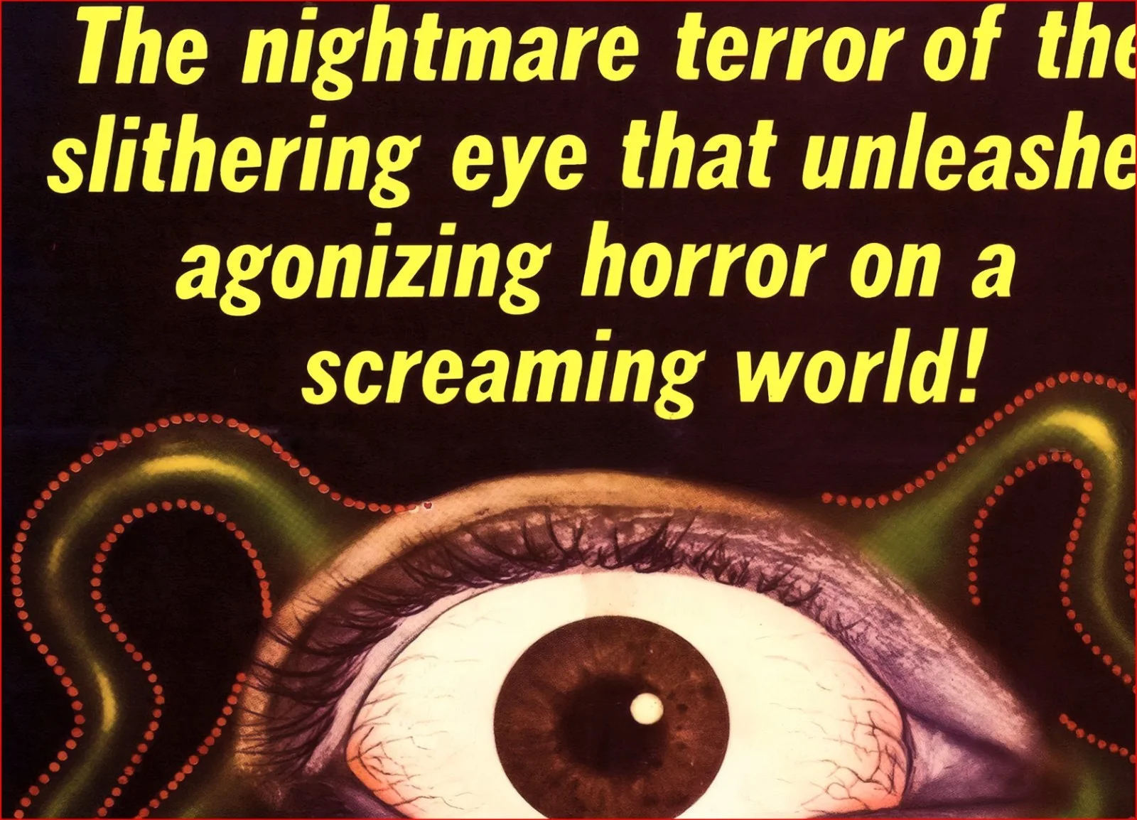 The Crawling Eye - 1958 sci-fi Film Restored 27.2" x 41" US One Sheet Poster, image 4