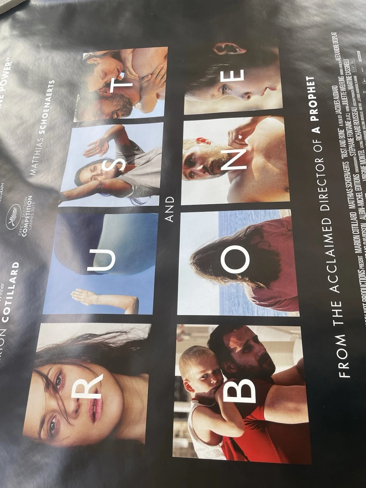 Rust And Bone (2012) Original UK Quad Poster 40”x30”, image 4
