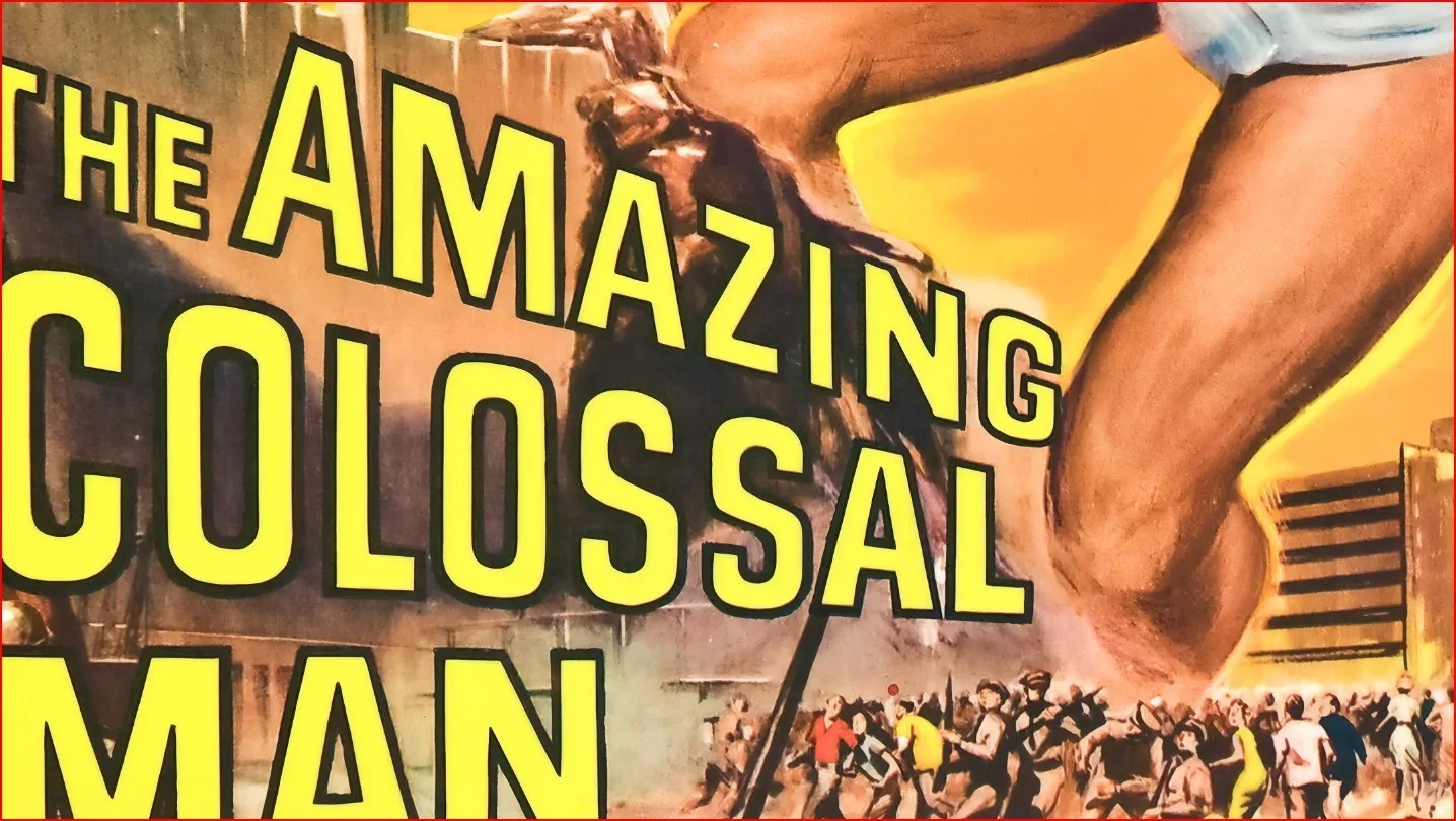 The Amazing Colossal Man - 1957 Film Restored 27.2" x 41" US One Sheet Poster, изображение 5