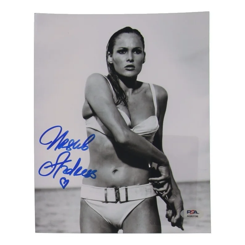 Ursula Andress — Ursula Andress Signed "James Bond Dr. No" 8x10 Photo PSA/DNA