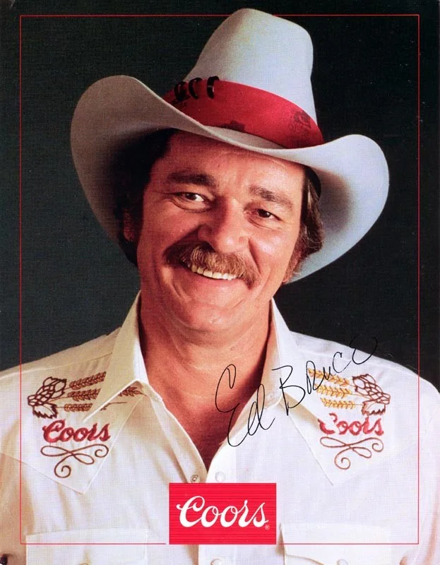 Ed Bruce — ED BRUCE - ADVERTISEMENT SIGNED