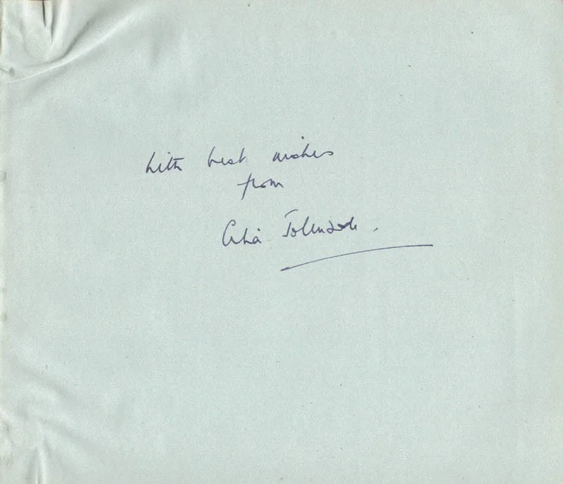 Celia Johnson — CELIA JOHNSON - AUTOGRAPH SENTIMENT SIGNED