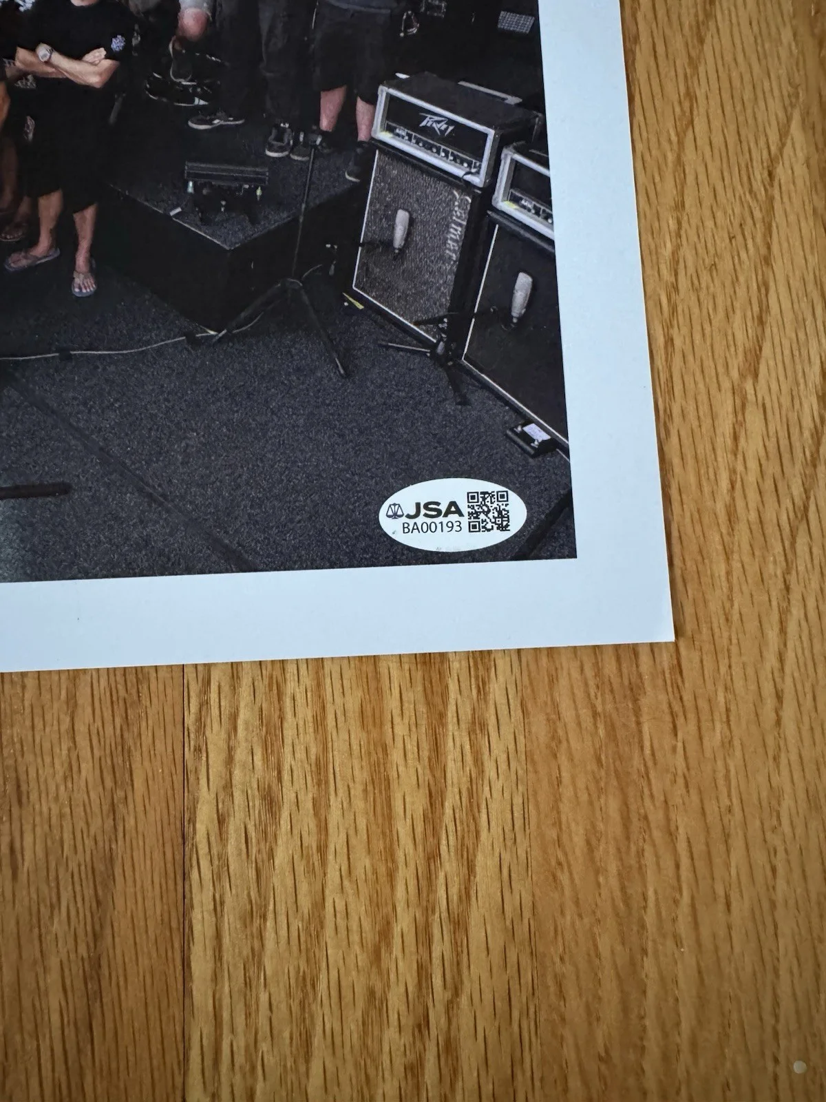 David Gilmour Autographed Signed Photo JSA LOA Pink Floyd, image 3